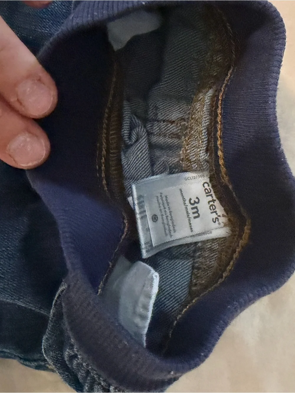 Blue Denim Jeans - Classic Wash